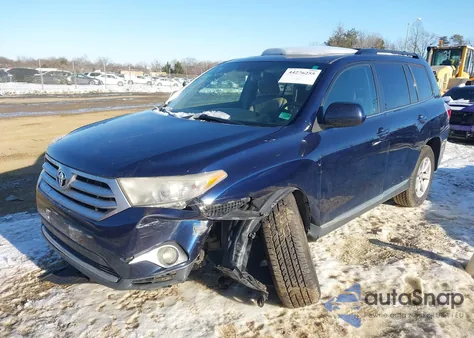 2011 Toyota Highlander Se V6 z USA, uszkodzony, nr VIN 5TDBK3EH3BS047803